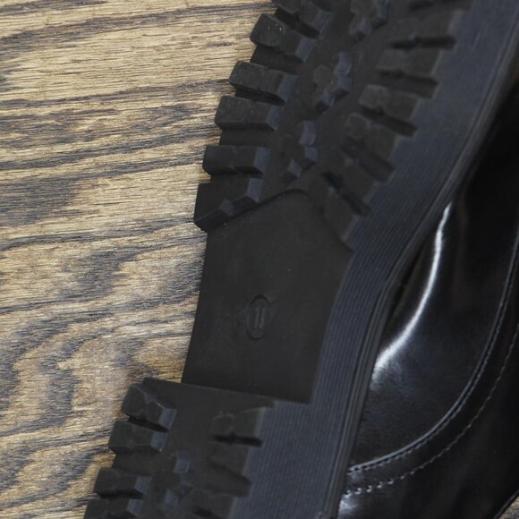 A New Day Womens Lace Up Platform Oxford Loafers Black 11M - Picture 6 of 6